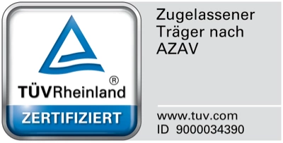 TÜV-Zertifizierung AZAV
